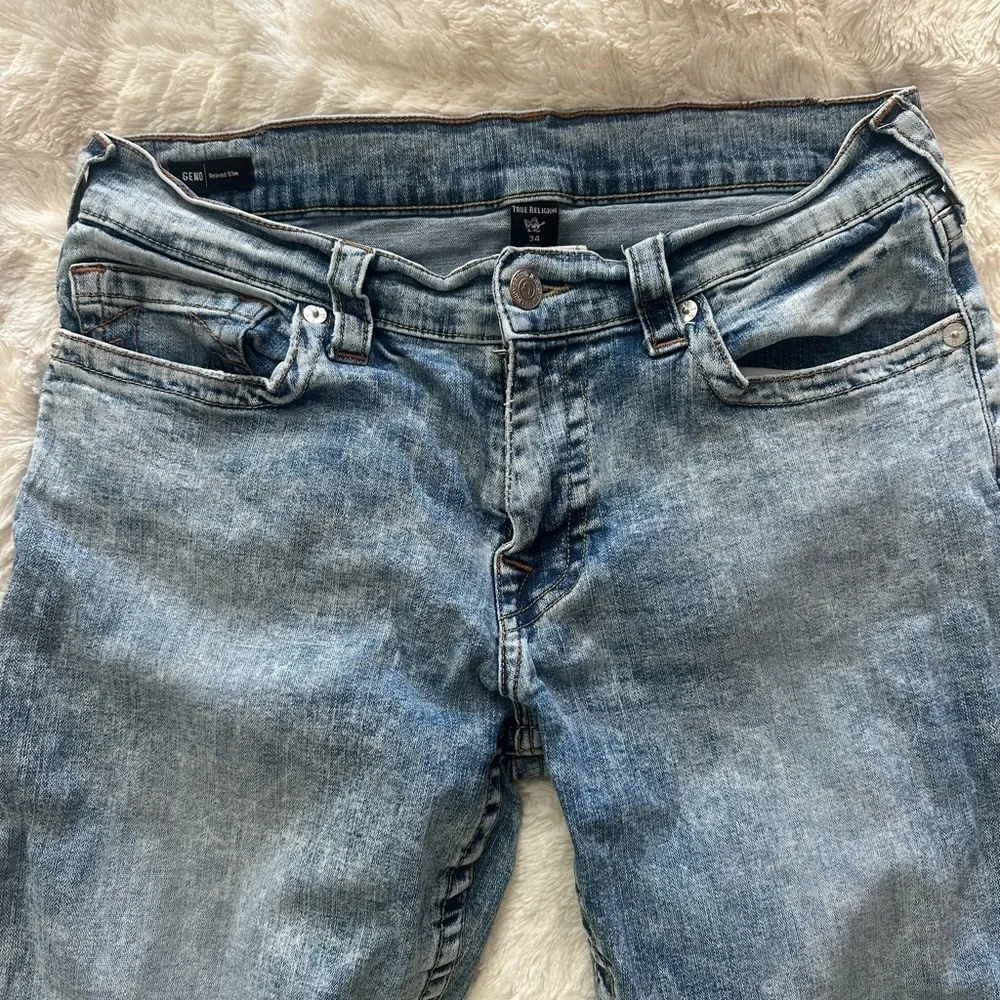 True Religion Geno Straight Denim Jeans size 34